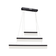 LED Lestenec na vrvici BEAM LED/36W/230V