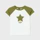 Cropp - Majica sa zakrpom - white