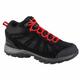 Columbia Moške outdoor cipele Mens Redmond III Mid Waterproof Shoe Black/Mountain Red 45