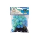 Astra CREATIVO Plišasta kroglica POMPOM BLUE LAGOON, 20 mm, 335121020