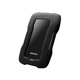 ADATA zunanji trdi disk 1TB USB 3.1 HD330, Črna barvna škatla, črna (gumijasta, odporna na udarce)