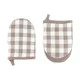 Bombažne kuhinjske rokavice v kompletu 2 ks Gingham – Tiseco Home Studio