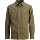 Jack & Jones JJESHERIDAN L/S NOOS 12138115 Zelena