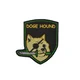 shumee Našitek z ježkom Doge Hound 7,5x8 cm