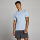 MP moška majica Tempo Pillar Graphic brez šivov - breeze blue - XXXL