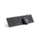 C-TECH KBM-105 tipkovnica, žični kombinirani komplet z miško, USB, CZ/SK KBM-105-BL