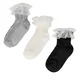JENNY Kratke nogavice 7KB-004-SS25 (3-pack) Bela