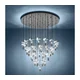 Eglo 390493 - LED luster na sajli COMAREIRA 43xLED/2,1W/230V 2200/3000/4000K hrom