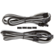 Corsair Premium Sleeved PCIe Single-Kabel, Doppelpack (Gen 4) - weiß/schwarz CP-8920248