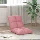 vidaXL Tlorisni stol Roza 50 x 61 x 57 cm Žamet
