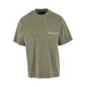 Another Cotton Lab Majica SRC zelena/bela