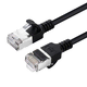 Omrežni kabel CAT6A U-FTP Slim 10m črn LSZH
