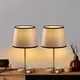 Opviq Set Stonih lampi 5102, 21x21x39 cm, IP20, 2 komada, Srebrno-smeđe boje