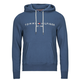 Tommy Hilfiger Puloverji TOMMY LOGO HOODY Modra