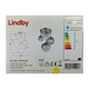 Lindby - Stropna svjetiljka RAVENA 2xE27/40W/230V + 2xE27/25W/230V