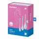 SATISFYER Vaginalne kuglice set Yoni Power 2, 3 komada, Svetloplave