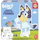 Educa Ustvarjalni set s šablonami Bluey
