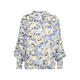 Kaffe Bluza Eva kremna/kamela/marine/svetlo modra