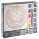 Moxy Kawaii komplet za slikanje z akvareli - mačka
