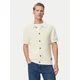 Tommy Jeans Srajca Crochet DM0DM23373 Svetlo bež Regular Fit