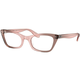 Ray-Ban Lady Burbank RX5499 8148 L (51) Roza/Kristalna