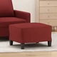 shumee vidaXL Tabure za noge vinsko rdeč 60x50x41 cm oblazinjen s blagom