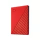 EXT 2TB WD My Passport USB 3.2 Red USB 3.2, 8 MB, 2,5in, 5.400 rpm WDBYVG0020BRD-WESN