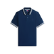 Tommy Jeans Majica temno modra/bela