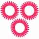 InvisiboBBle Power Hair Ring elastika za lase 3 ks odtenek Pinking Of You