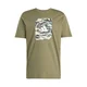 Adidas Muška majica m c camo box t M, Maslinasta