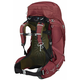 Ženski planinarski ruksak Osprey Aura Ag 65 Veličina ledja ruksaka: XS/S / Boja: crvena