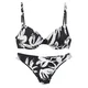 FRENCH CONNECTION Bikini črna / bela