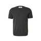DAN FOX APPAREL Majica Matteo pegasto siva