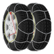VIDAXL snežne verige za pnevmatike (16mm, SUV 4x4, vel. 450), 2 kosa