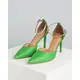 Ženske cipele u špic 1401.102 zelene