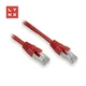 LYNX FTP povezovalni kabel Cat5e PVC, CCA, 10 m, rdeč