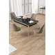 Hanah Home Trpezarijski set, 5 komada, Bež