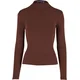 Urban Classics Pulover temno rjava