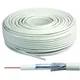 Gembird KABL-COAX-RG6/100 Koaksialni kabl RG6 bez konektora, 6.5mm,100m, Beli, (X553)