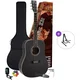 SX SD104KBK Basic SET Black Akustična kitara