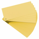 Pregrada kartonska 105 x 242 mm, 100/1, žuta, Herlitz