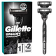 Gillette Mach3 Charcoal Brijač + 2 rezervne glave