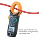 KJB Digitalni kleščni multimeter 3266TA s samodejnim območjem, do 600 V, črn