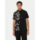 Versace Jeans Couture Polo majica 78GAG625 Črna Regular Fit