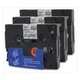 Komplet kompatibilnih trakov Brother  TZe-721 / TZ-721 / PT / P-Touch 9mm, črn izpis / zelen trak