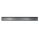 Alca Plast Alcaplast APZ1 PURE 850 rešetka za LINEARNI ŽLEB 84,5X5,6 ČRNA MAT PURE-850ČRNA