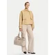 Calvin Klein Ročna torba Buckle Medium Tote LV04F3294G Écru