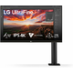 LG UltraFine Ergo LED display 68,6 cm (27") 3840 x 2160 pikseli 4K Ultra HD Crno