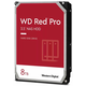 WD RED Pro 8TB/WD8003FFBX/SATA 6Gb/s/notranji 3,5/ 7200 vrtljajev na minuto/256 MB