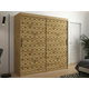 Garderoba Hartford 284 Craft hrast, 200x200x62cm, Porte guardarobaVrata garderobe: Klizna vrata